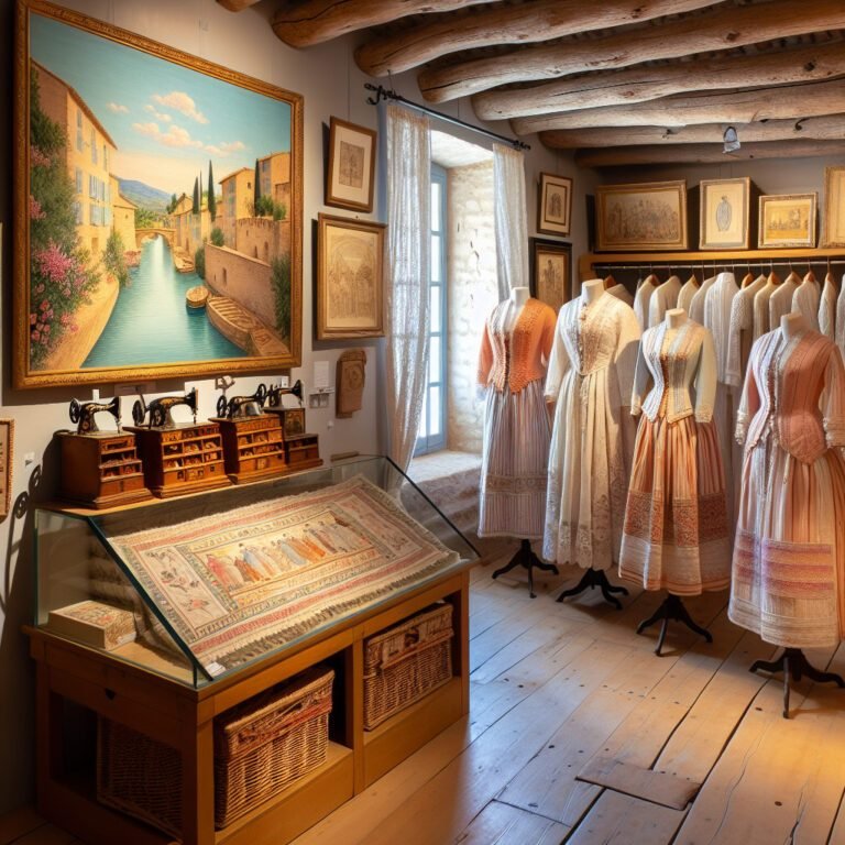 Découvrez les trésors du patrimoine provençal au musée du vêtement de Solliès-Ville, dans le Var