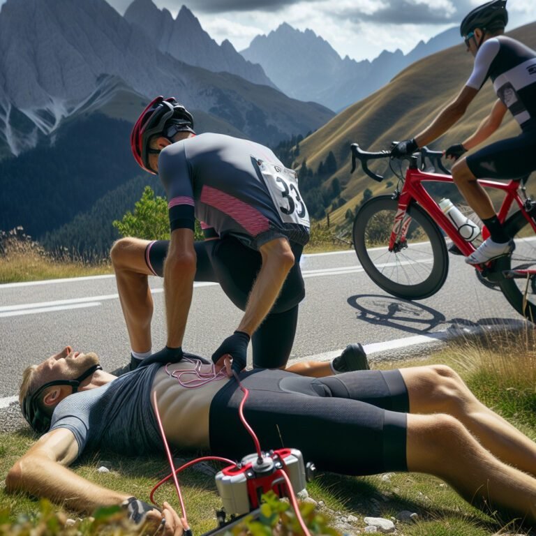 Drame en montagne : Un amateur victime d’un arrêt cardiaque près du col de Turini lors du Tour de France
