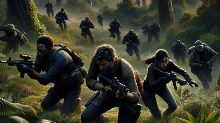 La traque des trois fugitifs