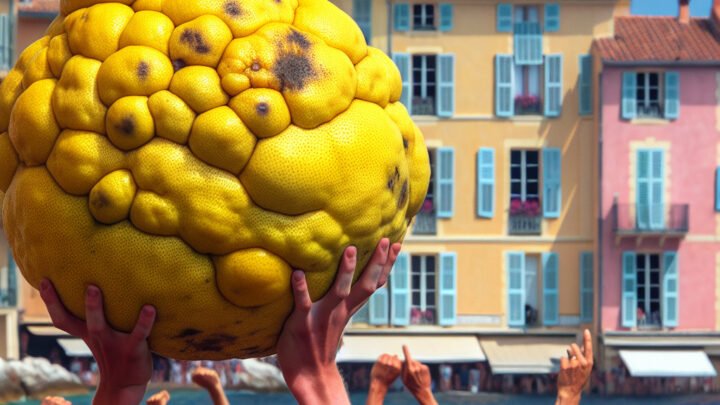 Le citron “imparfait” triomphe à Menton