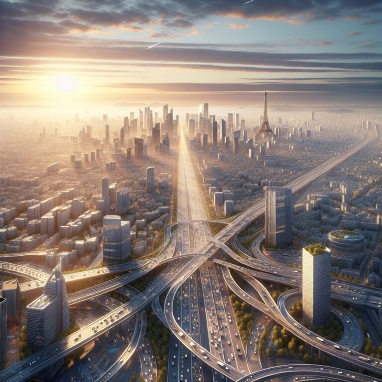 L&rsquo;incroyable magnitude des infrastructures routières de cette ville la rend sept fois plus grande que Paris