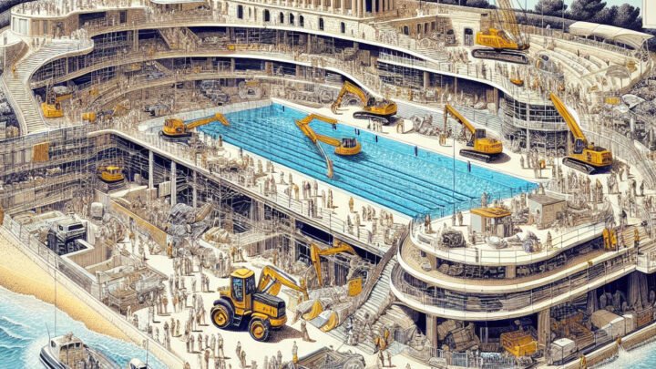 Modernisation de la piscine d’Antibes : un chantier colossal de 3 ans