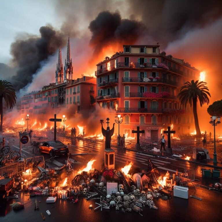 Tragédie à Nice: un incendie meurtrier ravage la ville