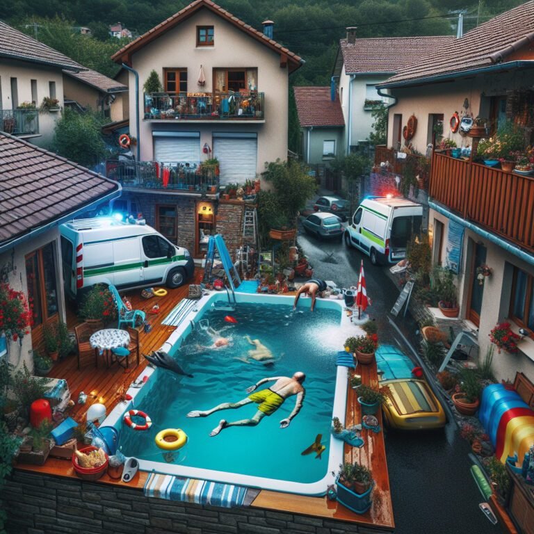 Tragique accident dans le Vaucluse : Un homme de 76 ans retrouvé noyé dans sa propre piscine