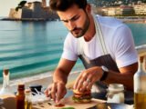 A Antibes : un restaurateur se prépare pour participer à la Coupe de France du burger