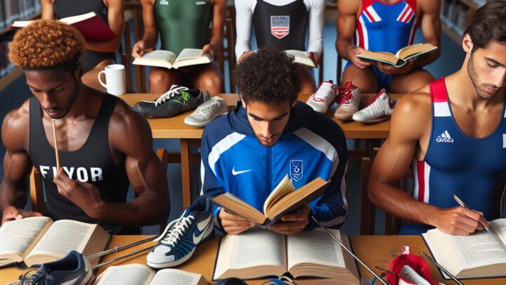 Athlètes de Nice concilient compétitions sportives et études pour les JO 2024