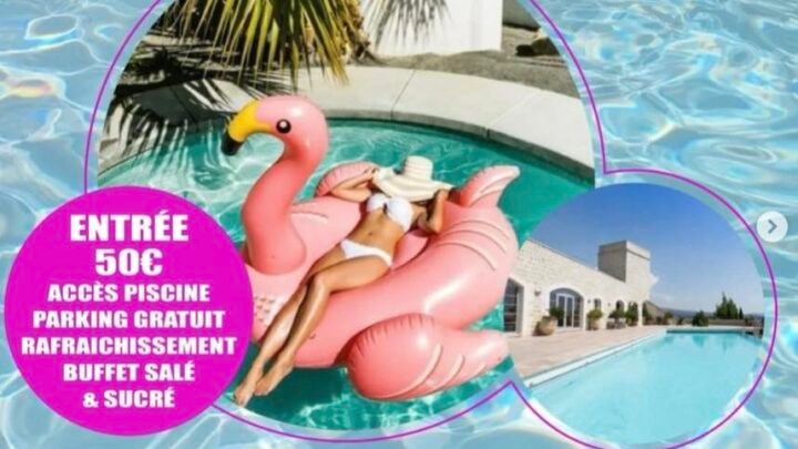 La Dolce – Pool Party au Château Saint Jeannet ce dimanche 25 août !