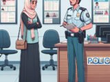 confie à la police