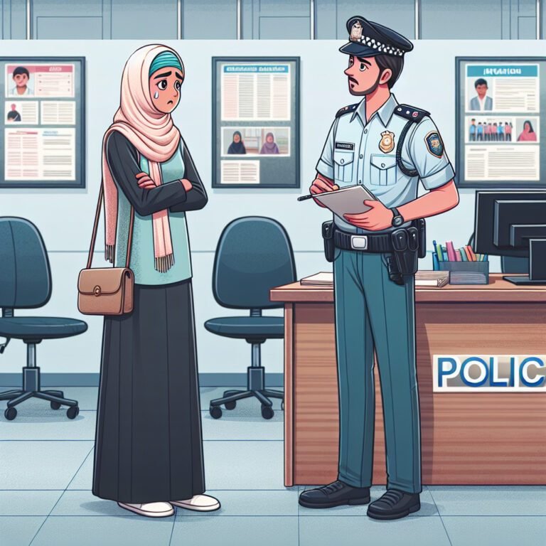 confie à la police