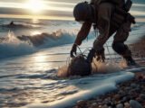 Découverte de vestiges explosifs de la Seconde Guerre mondiale sur une plage