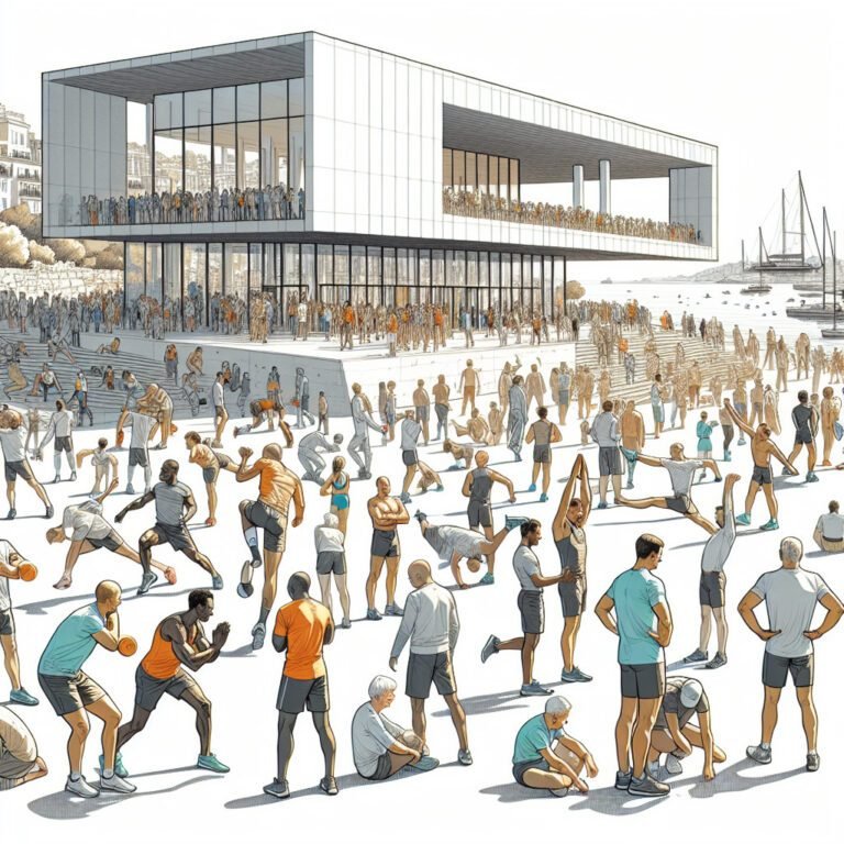 Découverte du quartier général des athlètes français à Marseille pour les JO 2024