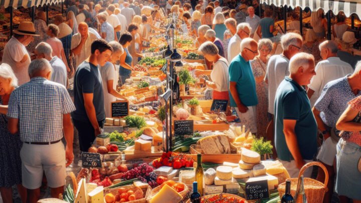 Découvrez le marché estival de Mougins: une ode à la gastronomie locale