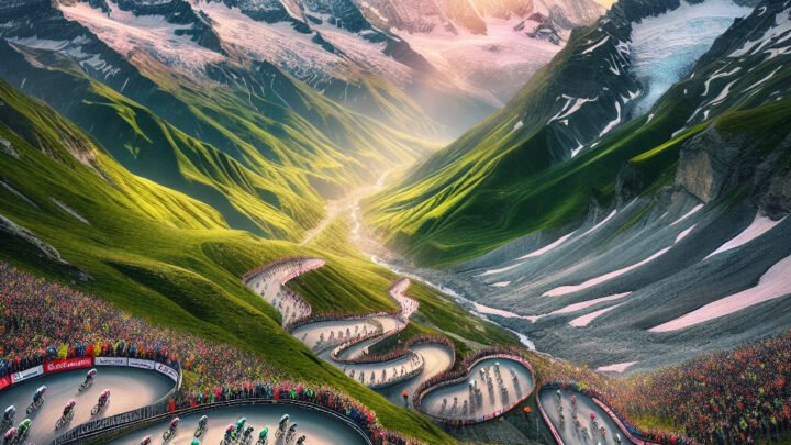 Découvrez le spectacle époustouflant des Alpes lors du Tour de France 2024