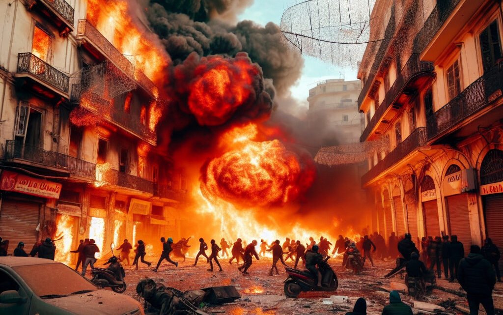 Le chaos brûle rue Sadi Carnot Le chaos brûle rue Sadi Carnot