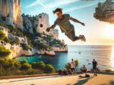 Le défi de Tanguy : le Parkour Pétanque à la calanque de Samena