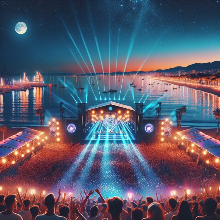 Le festival des Plages électro de Cannes : une immersion musicale en bord de mer