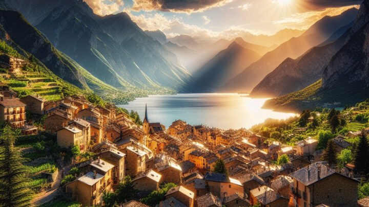 Le joyau ensoleillé des Alpes-Maritimes: ce village d’exception