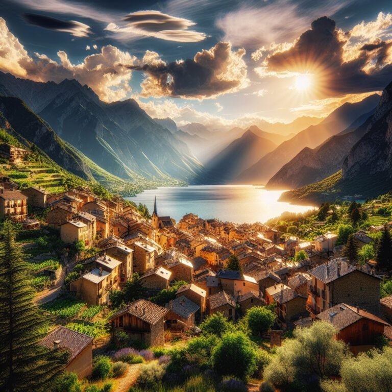 Le joyau ensoleillé des Alpes-Maritimes: ce village d&rsquo;exception