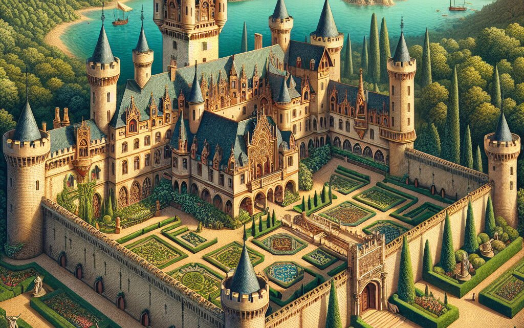Le majestueux château de la Napoule: un trésor à explorer Le majestueux château de la Napoule: un trésor à explorer