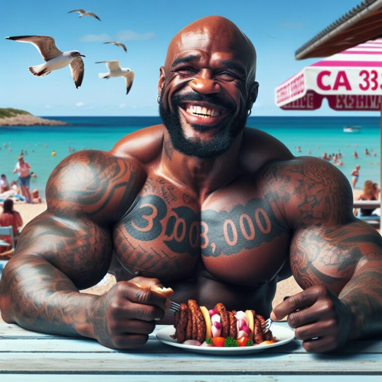 Mike Tyson surpris en train de se régaler au Cap 3 000 !