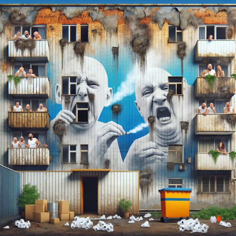 murs, les odeurs nauséabondes envahissent les appartements, et les locataires ne peuvent plus supporter leur résidence insalubre »
