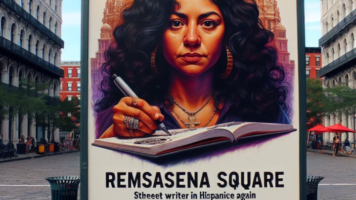 Réhabilitée sur la place Masséna, l’écrivaine de rue retrouve son public