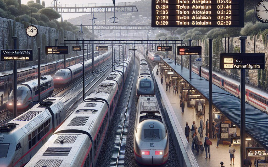 Reprise de la circulation des trains entre Toulon et Vintimille après des retards à l’aéroport Reprise de la circulation des trains entre Toulon et Vintimille après des retards à l’aéroport