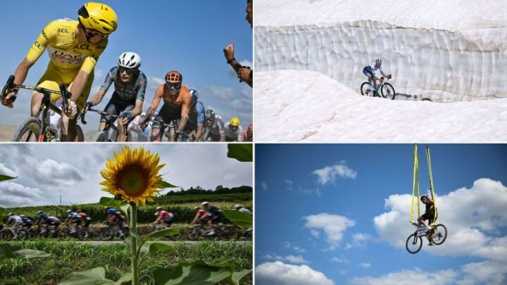 Retour sur les images marquantes des dernières étapes du Tour de France 2024