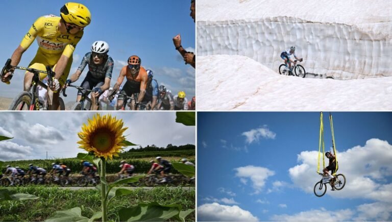 Retour sur les images marquantes des dernières étapes du Tour de France 2024