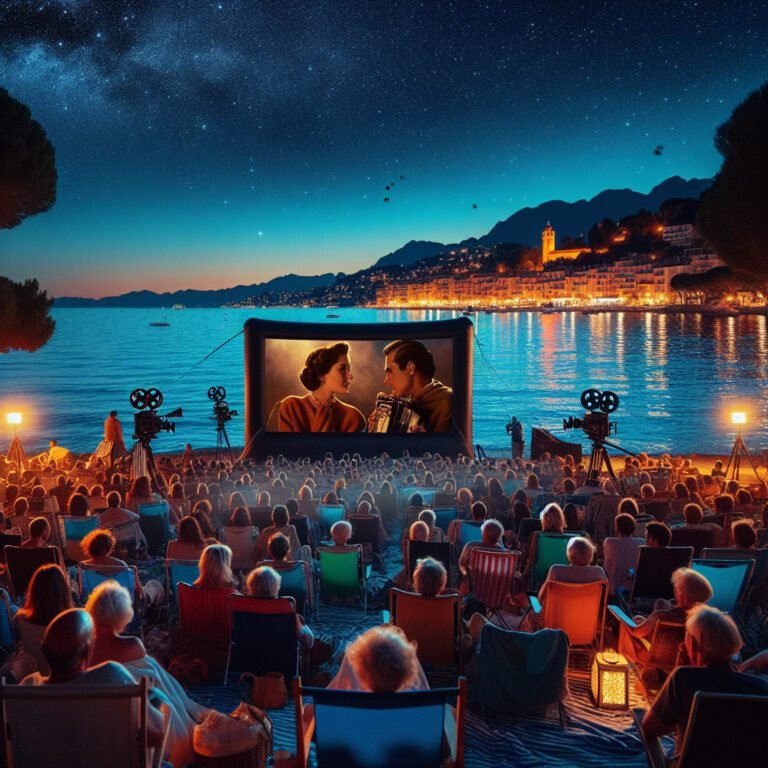 Sous les étoiles de Beaulieu-sur-Mer: Une soirée cinéma en plein air