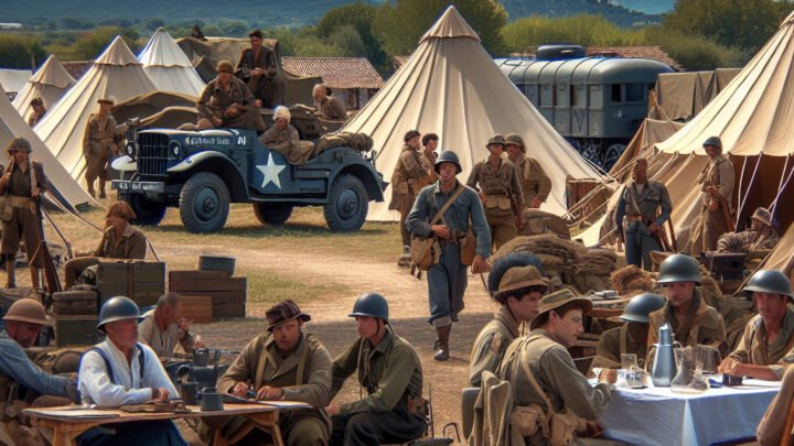 Un passé historique revit : 80 ans après le Débarquement de Provence, un camp militaire reconstitué au Muy