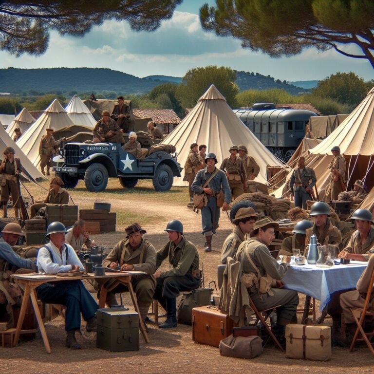 Un passé historique revit : 80 ans après le Débarquement de Provence, un camp militaire reconstitué au Muy
