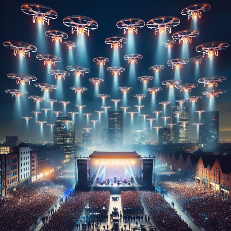 Un spectacle grandiose : 1 500 drones illuminent Nice pour célébrer le Tour de France avec un concert d’Ofenbach