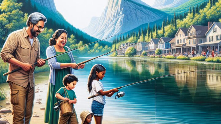 Villeneuve-Loubet: Découverte de la pêche en famille aux abords du Loup