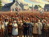 Célébration du 80e anniversaire de la libération à Auzet, symbole de la résistance