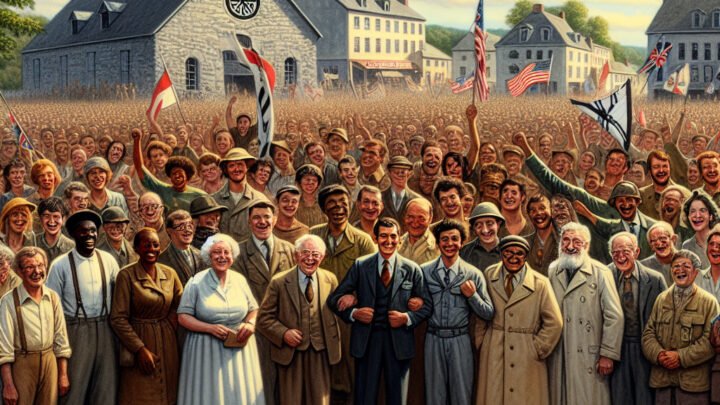 Célébration du 80e anniversaire de la libération à Auzet, symbole de la résistance
