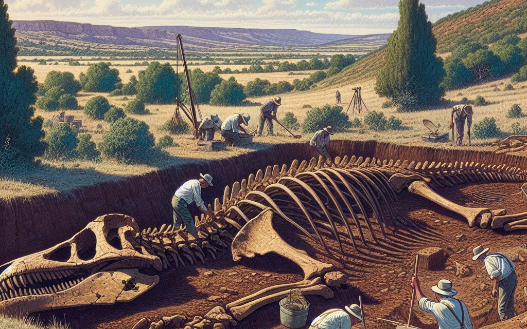 La découverte surprenante des restes fossilisés d’un gigantesque herbivore préhistorique dans le Var La découverte surprenante des restes fossilisés d’un gigantesque herbivore préhistorique dans le Var
