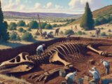 La découverte surprenante des restes fossilisés d'un gigantesque herbivore préhistorique dans le Var