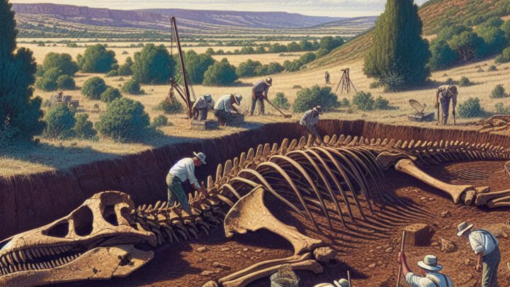 La découverte surprenante des restes fossilisés d’un gigantesque herbivore préhistorique dans le Var