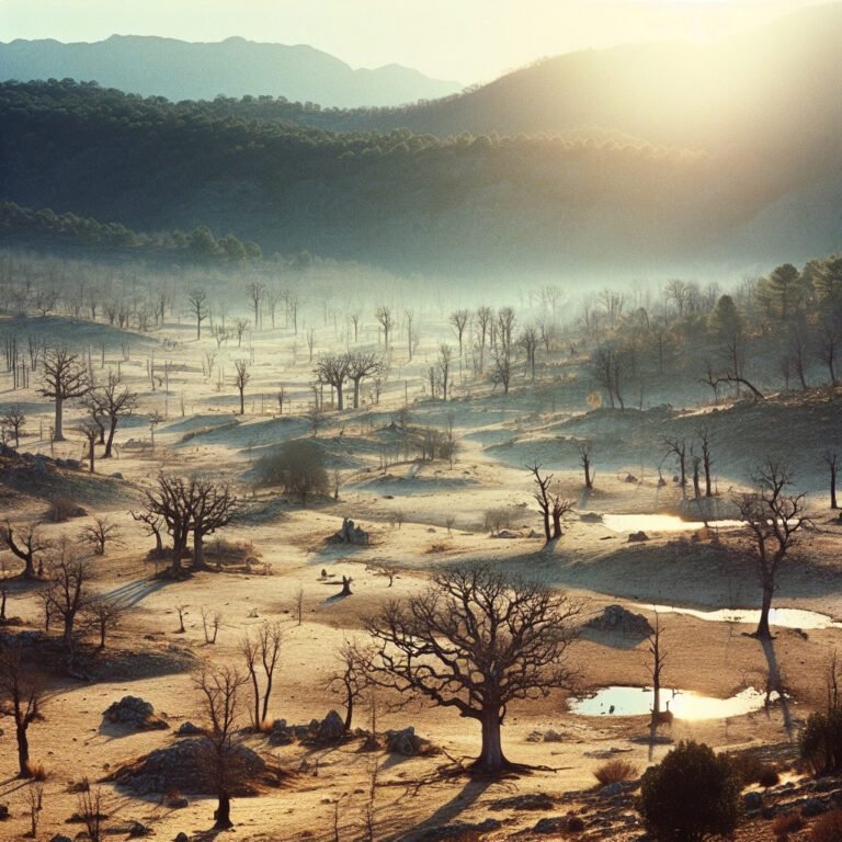 La grave sécheresse hivernale de 1981 dans le Var