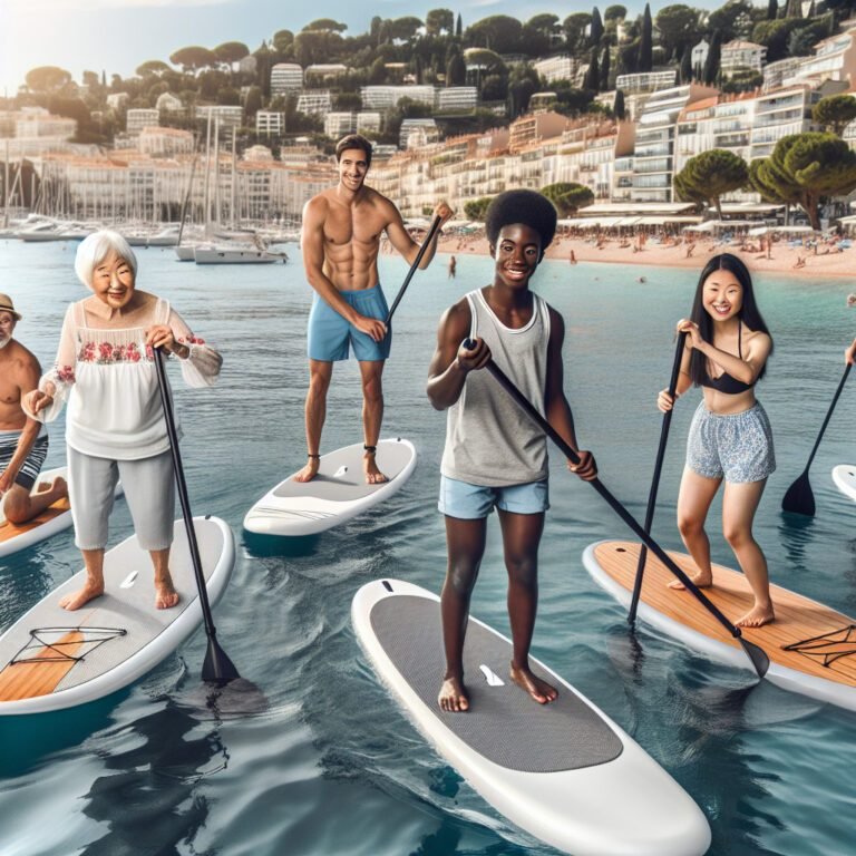 La Paddle inclusif à Cannes: facilitant l’accès pour tous