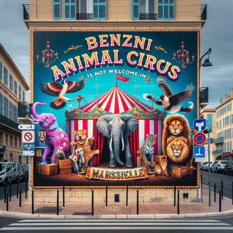 Le cirque animalier Benzini n&rsquo;est pas le bienvenu à Marseille