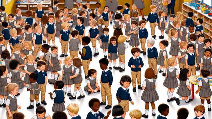 : Le test du port de l’uniforme dans une école maternelle à Aix-en-Provence