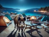 Les sangliers perturbent la quiétude d'un camping de la Côte d'Azur