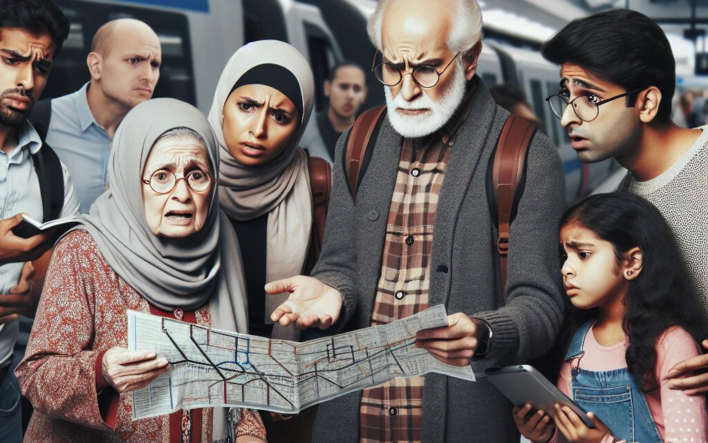Les usagers désorientés par l’arrêt soudain des trains Les usagers désorientés par l’arrêt soudain des trains