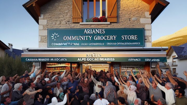 Solidarité renaissante dans les Alpes-Maritimes: une épicerie solidaire ouvre ses portes à l’Ariane