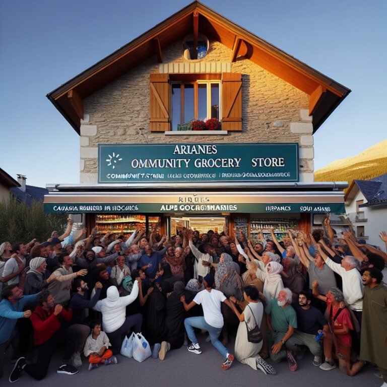 Solidarité renaissante dans les Alpes-Maritimes: une épicerie solidaire ouvre ses portes à l’Ariane