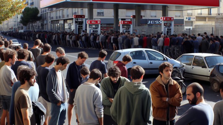 Tensions aux abords des stations-service réquisitionnées à Marseille en raison de la pénurie d’essence