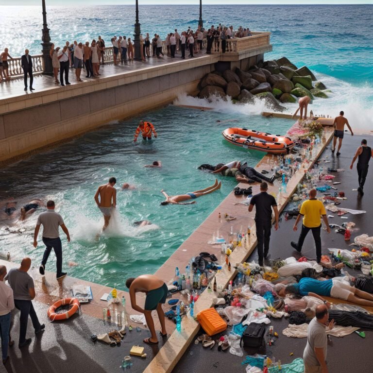 Tragédie sur la Promenade des Anglais : un homme perd la vie lors d&rsquo;une baignade