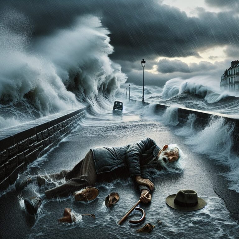 Tragédie sur le boulevard Louise Moreau : un septuagénaire perd la vie dans les eaux tumultueuses de la mer